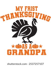 My First Thanksgiving as a Grandpa – Perfect Gift for New Grandparents