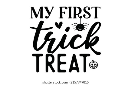 my first trick treat - Graphic display alphabet. Fantasy-type letters.