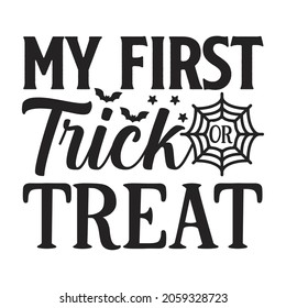 My first trick or treat SVG T-shirt, Halloween T-shirt