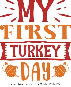 My first turkey day design