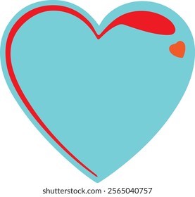 My First Valentines Day Vector Design