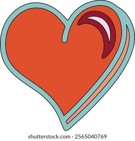 My First Valentines Day Vector Design