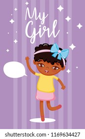 My girl cartoon