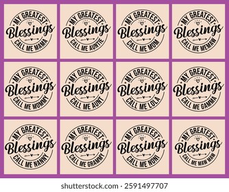 My greatest blessing call me t shirt design