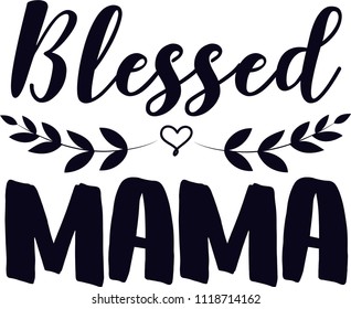 My greatest blessings call me mom lettering. Family photography overlay. Baby photo album element.