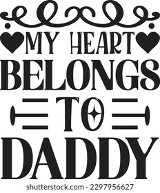 my heart belongs to daddy