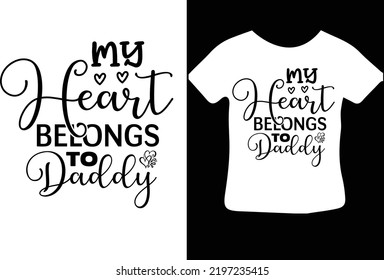 My Heart Belongs to Daddy design 