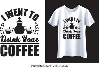My hobbies include drinking coffee and overthinking T-shirt design
You can change the design color.
You can print on a t-shirt, mug, and more merchandising according to your needs.