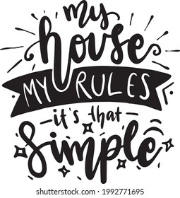 653 House rules poster Images, Stock Photos & Vectors | Shutterstock