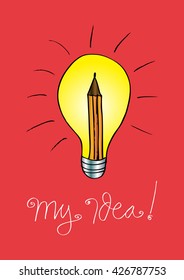 My idea . Doodle style.