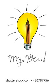 My idea . Doodle style.