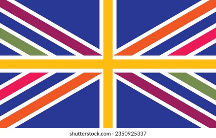 My idea of a new flag of Armenia with rays in the form of a rainbow.