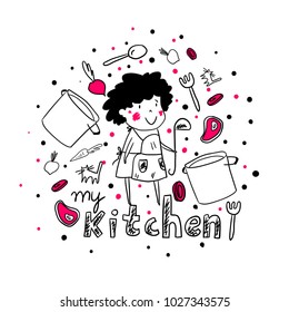 "My kitchen" illustration
