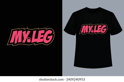  My Leg Legs Day Weight Lifting Bodybuilding SpongeBob Gym T-Shirt
