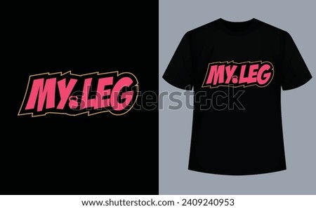  My Leg Legs Day Weight Lifting Bodybuilding SpongeBob Gym T-Shirt
