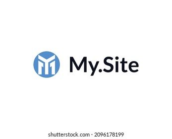 MY letter logo design. logo template