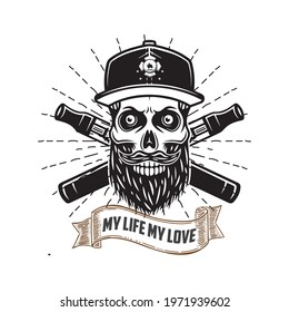my life my love a text-based t-shirt design