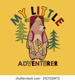 My Little Adventurer,little Camper.Cute Little Thing