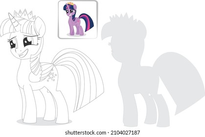 my little pony coloring and painting svg