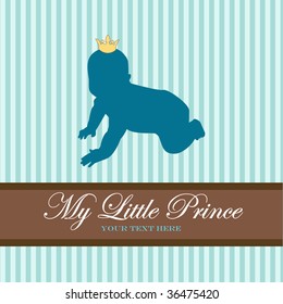 My Little Prince baby card