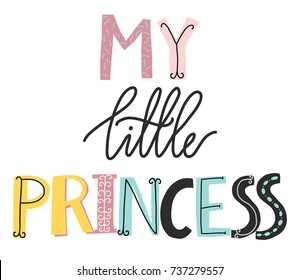 My Little Princess Lettering