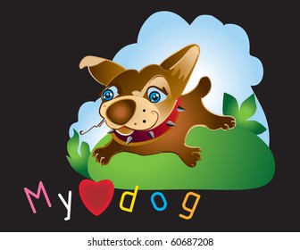 My lovely dog