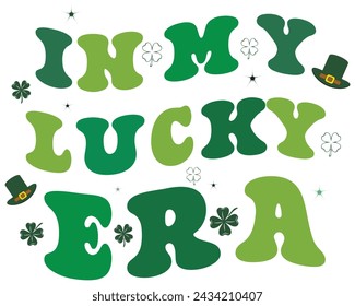 En Mi Era Afortunada Retro,Svg,Era Camiseta,Feliz Día De San Patricio Svg,Patricks Day Saying,Shamrock Svg,Clover Svg,Lucky,Pinches Svg,Irish Svg,Funny St Patrick's,Descarga instantánea,Camiseta,Archivo de corte Svg,Cricut