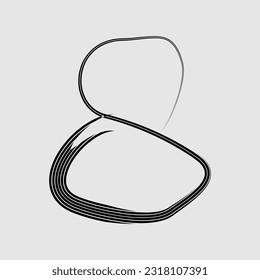 my made vector number design