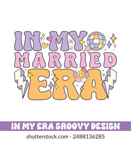 In my married era groovy retro designs