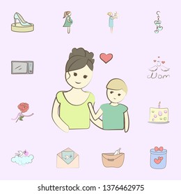 My mother icon. mother icons universal set for web and mobile