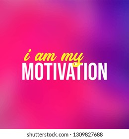 My Motivation Motivation Quote Modern Background Stock Vector (Royalty ...