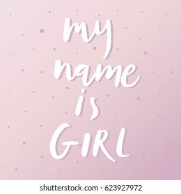 Girl Name Images Stock Photos Vectors Shutterstock