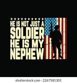 My Nephew Is A Soldier Hero Proud Army Aunt Uncle Military