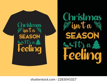 My new "Christmas" T-shirt design vector. I am a creative T-shirt designer.. so I can design any kind of t-shirt. Also, I assure you that You will get from me always creative output.