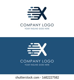 My Own Business Flash Alphabet  Letter X Logo