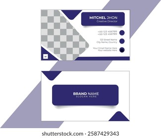 my own Modern business card design  