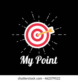 My point aim, Target. Time to set goals