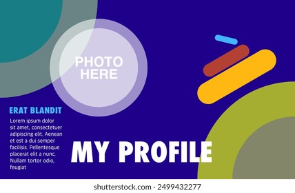 My profile card theme for identification in the office