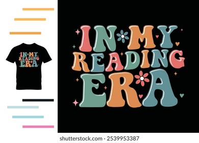 Em meu design de camiseta da era de leitura