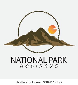 My Real Holiday logo vector design icon template
