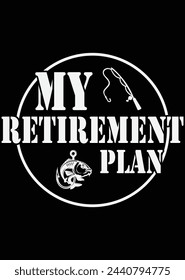 My Retirement Plan eps cut file for cutting machine
