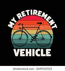 My Retirement Vehicle Cycling Sunset