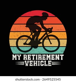 My Retirement Vehicle Cycling Sunset