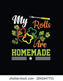  My rolls are homemade design template