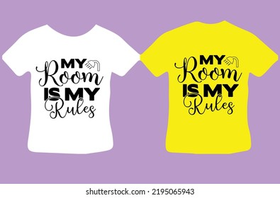 My Room is My Rules design