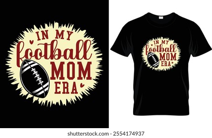 In My Softball Mom Era T-Shirt Design Template, Mom Gift 