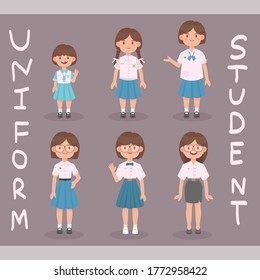 My student uniform
Since kindergarten to university