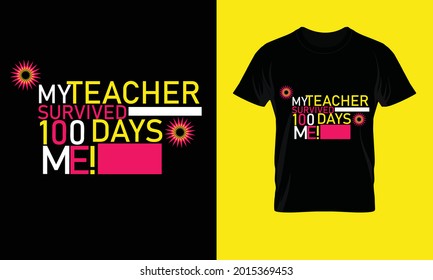my teacher t- shirt design graphics calligraphy