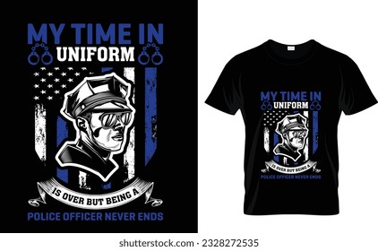 My time in  uniform is over but being a police officer never ends