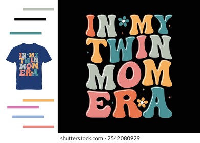 Na minha mãe gêmea era t shirt design